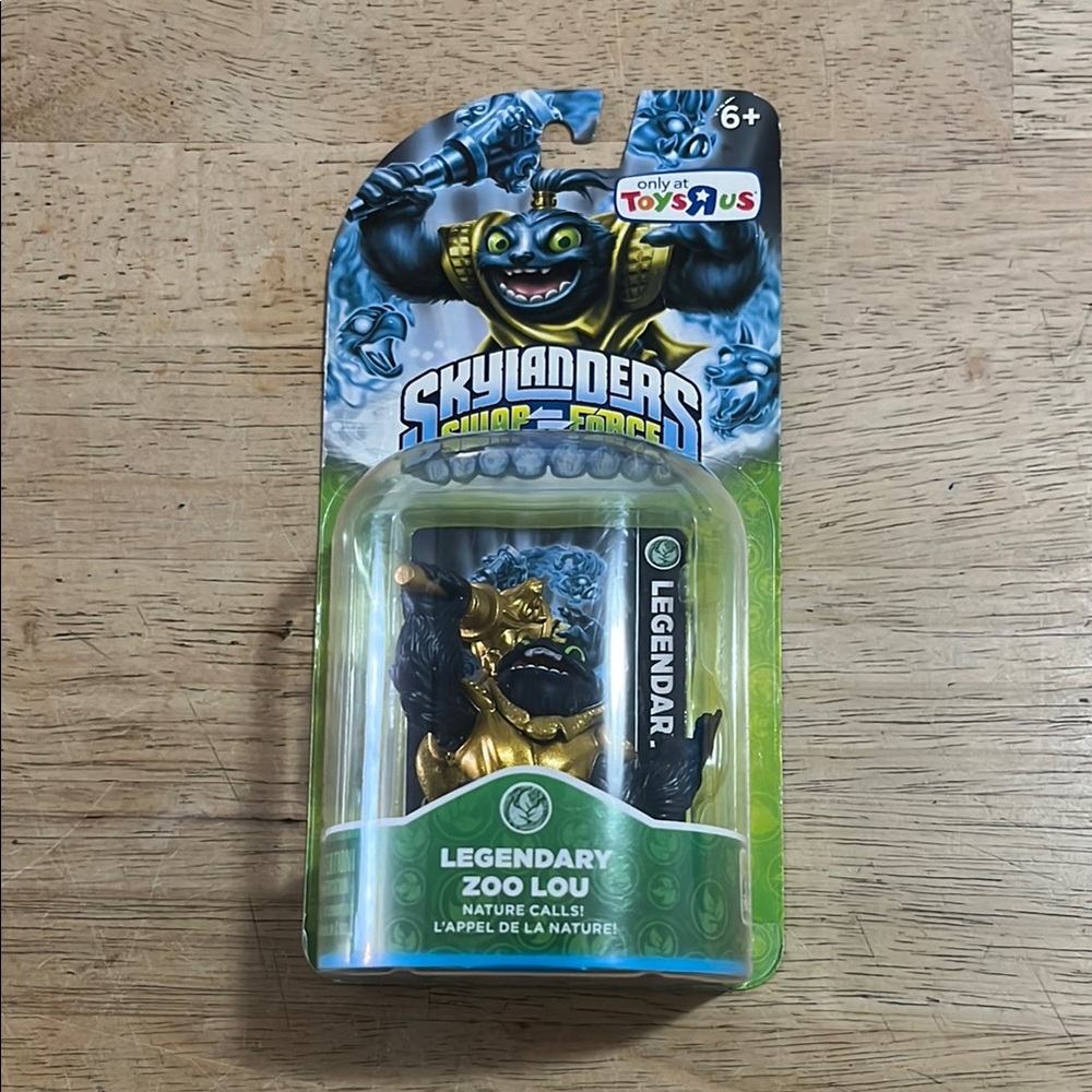 Skylanders Swap Force Legendary Zoo Lou Figure New In Box